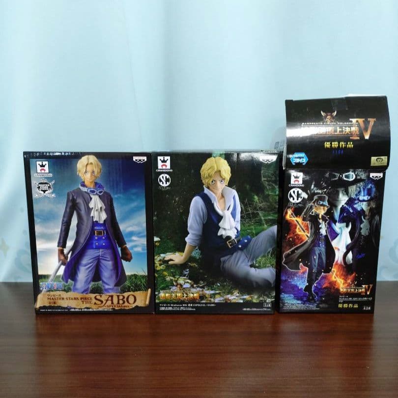 ワンピース ルフィ フィギュア smsd \"KING\"他サボ プライズ