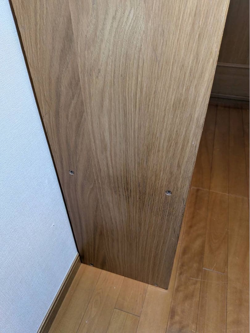 ■送料込■無印 スタッキングシェルフ オーク 木製棚 ラック BOX 家具