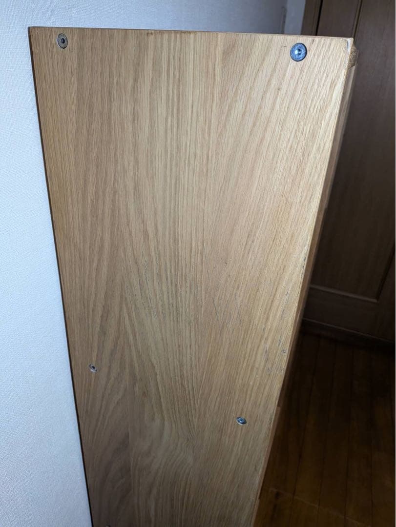 ■送料込■無印 スタッキングシェルフ オーク 木製棚 ラック BOX 家具