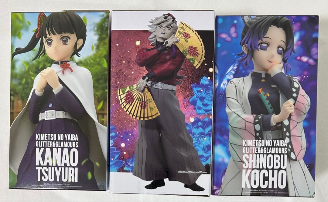 鬼滅の刃　冨岡義勇　竈門炭治郎　猗窩座　栗花落カナヲ　胡蝶しのぶ　童磨　セット