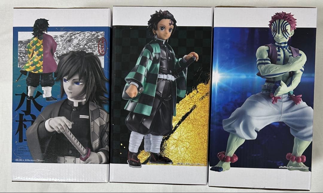 鬼滅の刃　冨岡義勇　竈門炭治郎　猗窩座　栗花落カナヲ　胡蝶しのぶ　童磨　セット