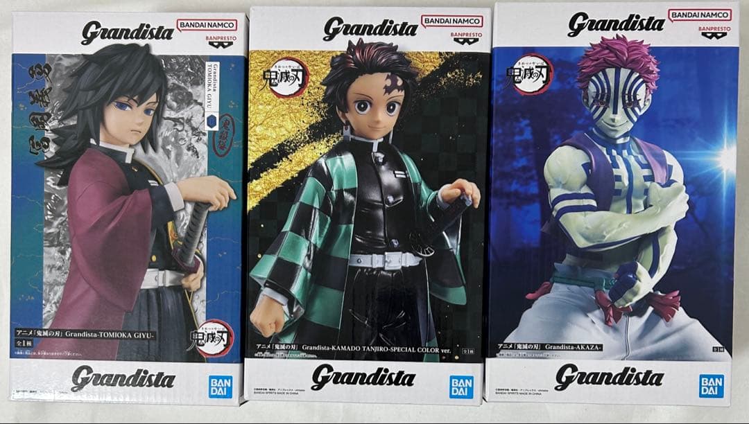 鬼滅の刃　冨岡義勇　竈門炭治郎　猗窩座　栗花落カナヲ　胡蝶しのぶ　童磨　セット