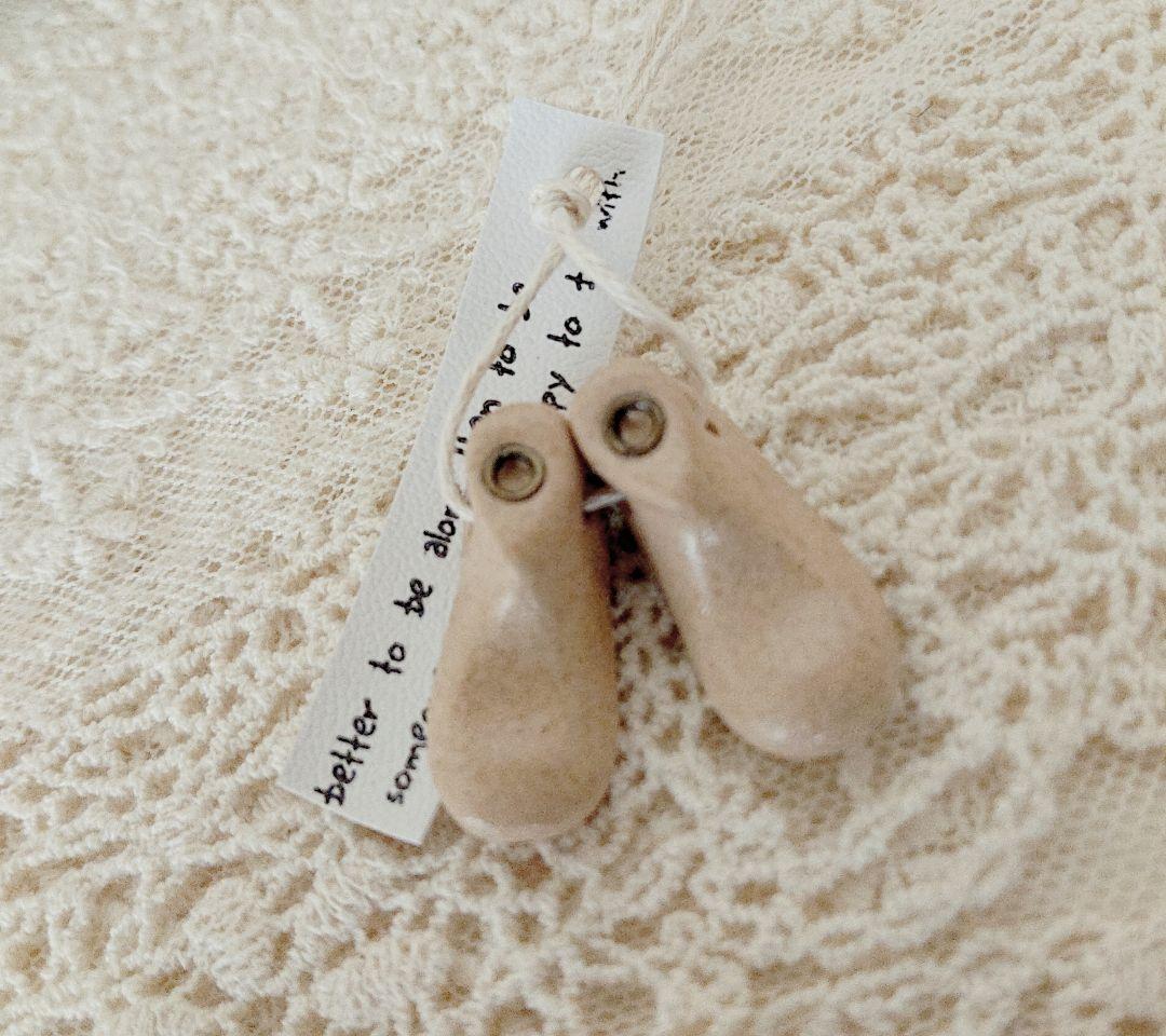 ミニシューモールド＆木製POSTCARDのセット