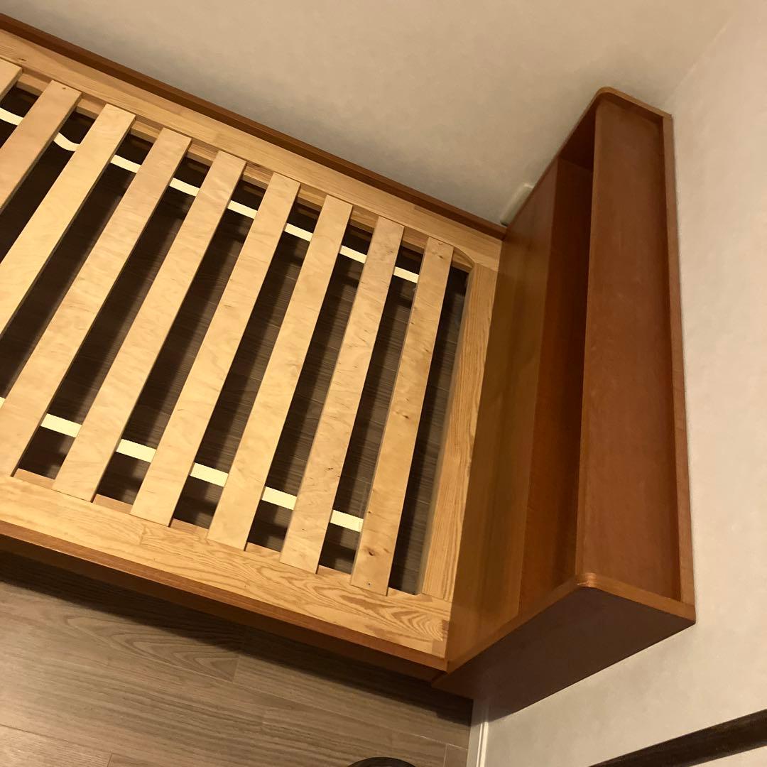 ウニコ ALBEROシングルベッドフレーム unico　すのこベッド