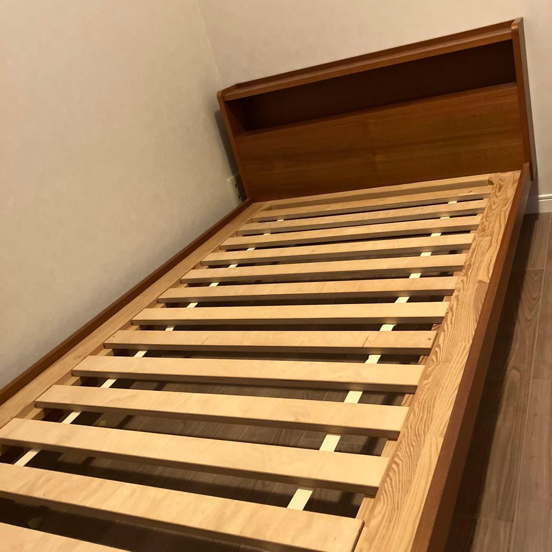 ウニコ ALBEROシングルベッドフレーム unico　すのこベッド