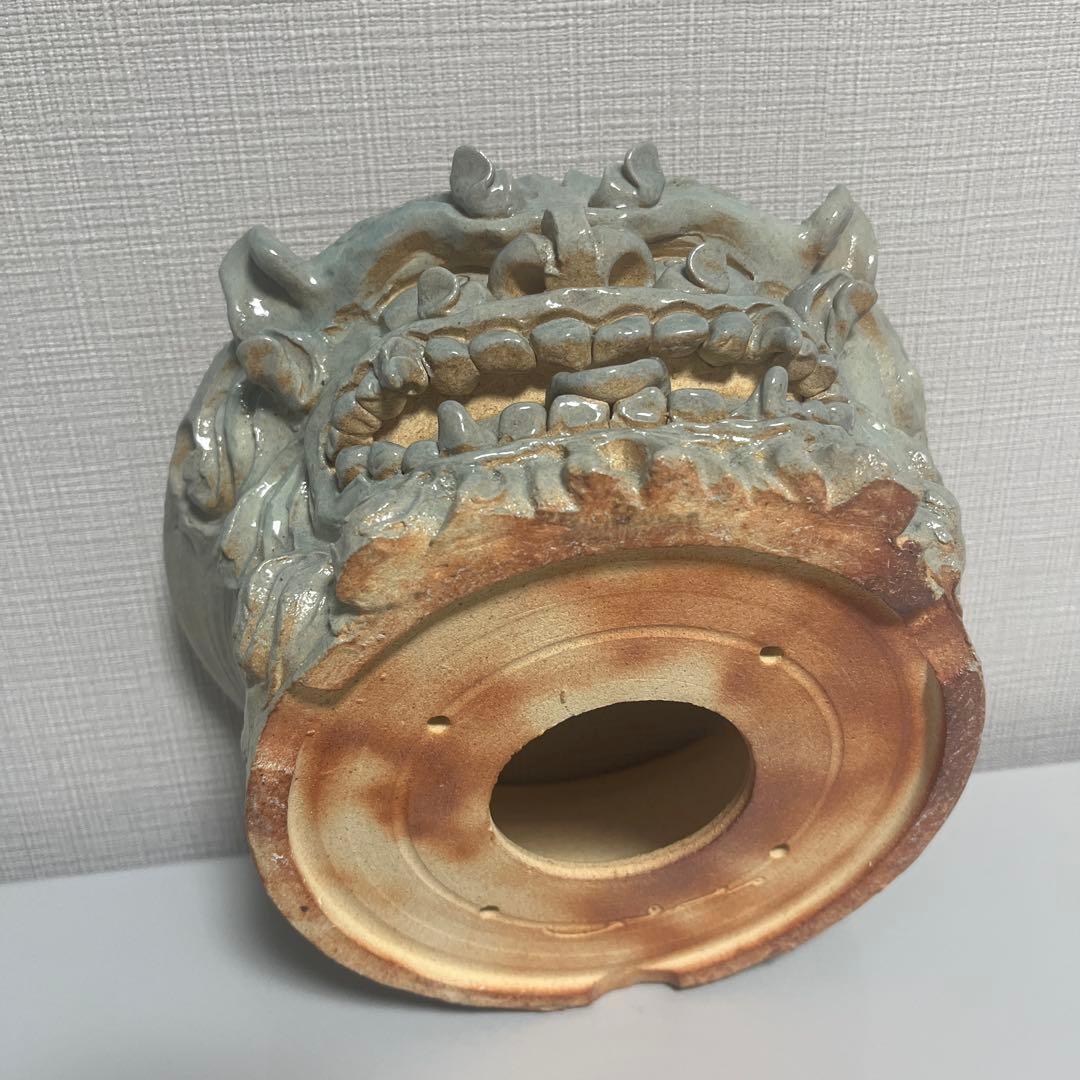 植木鉢　盆栽・塊根植物　シーサー