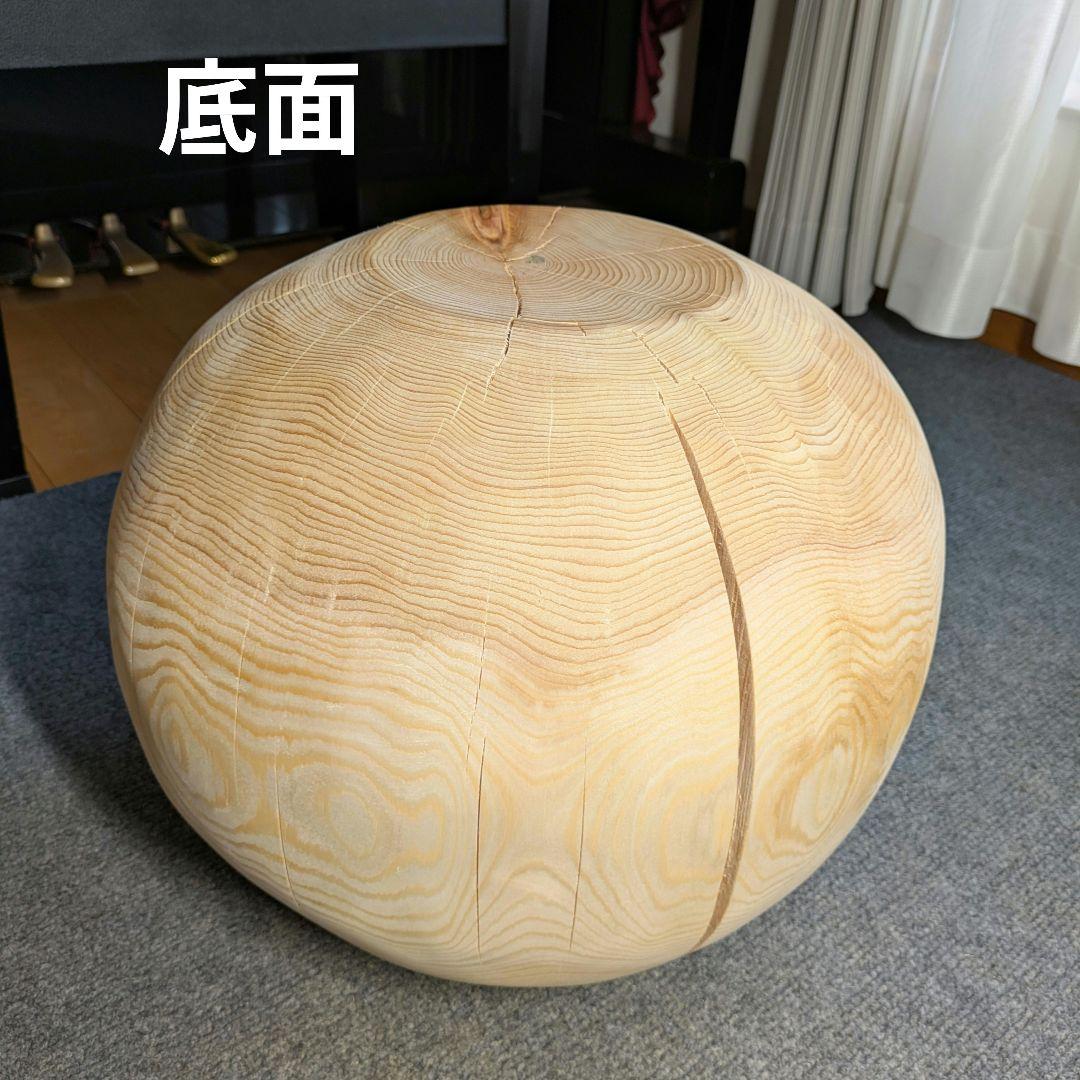 mato　　天然ヒバ　丸型　切り株　丸太　高さ約32㎝