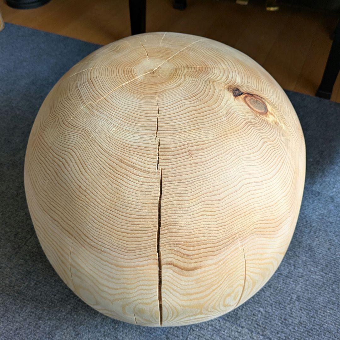 mato　　天然ヒバ　丸型　切り株　丸太　高さ約32㎝