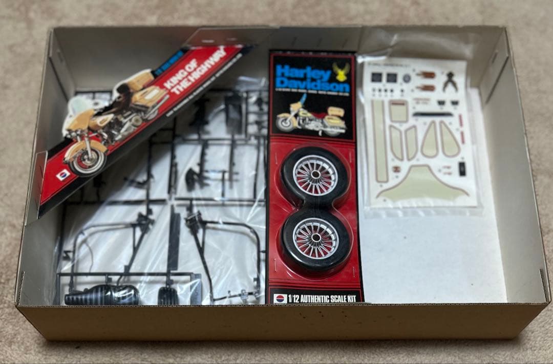 絶版】ニットー 1/12 ハーレーダビッドソン FLH80 クラシック - メルカリ