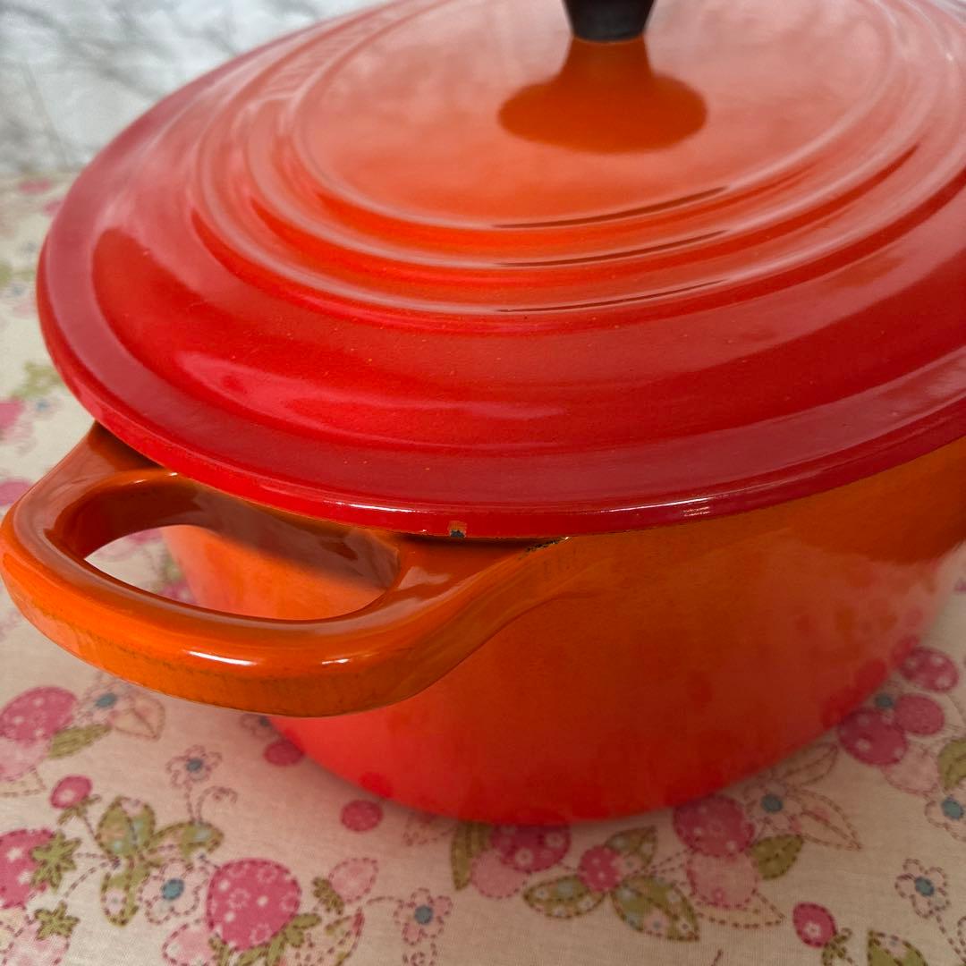 【 ル・クルーゼ 】人気のオレンジ 両手鍋ココットオーバル27cm