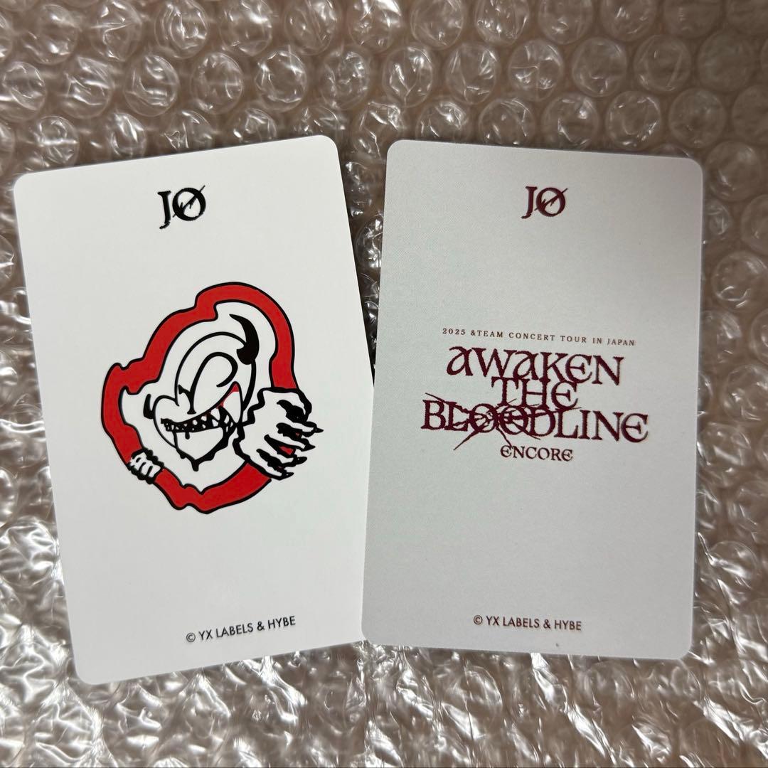 &TEAM JO ジョウ awaken the bloodline トレカ - メルカリ
