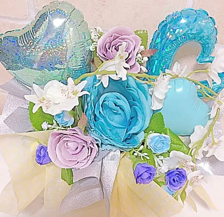 オムツケーキ　おむつケーキ　出産祝い　ベビーギフト　バルーンアート　還暦