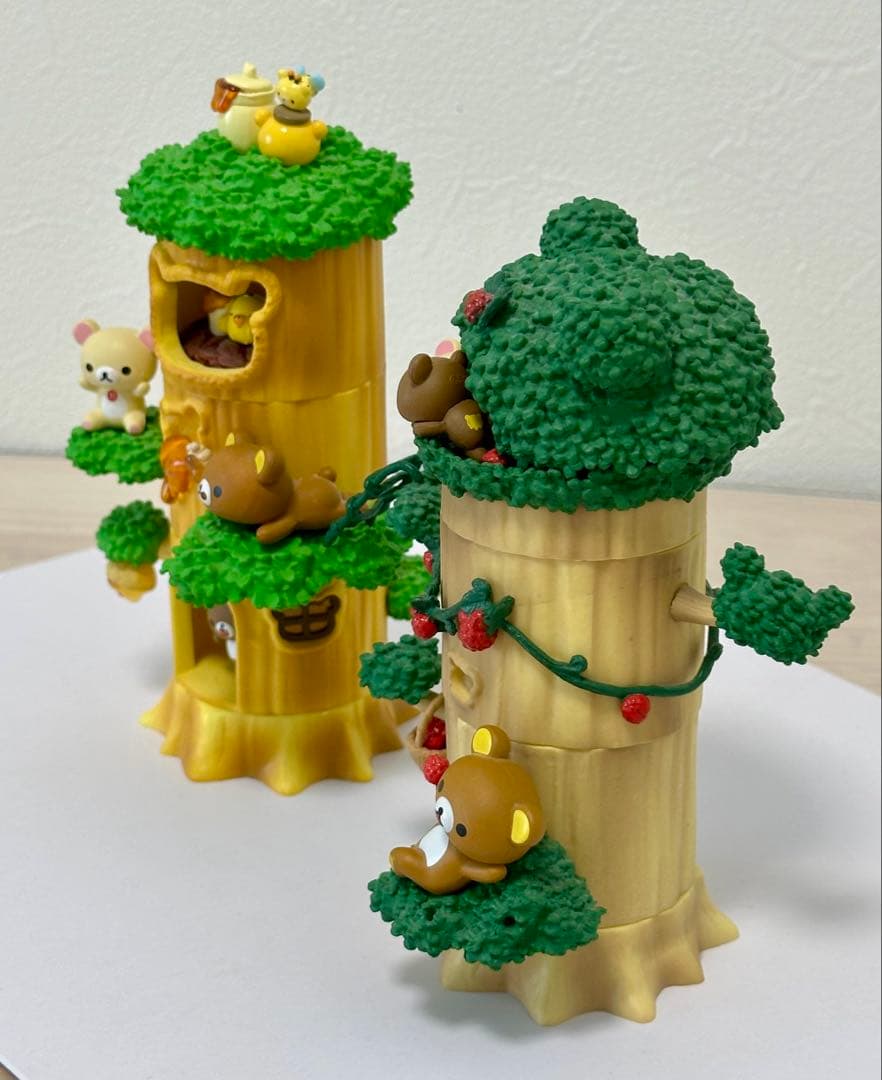 リーメント☆かさねてたのしいリラックマの森 全6種類 コンプリート フィギュア