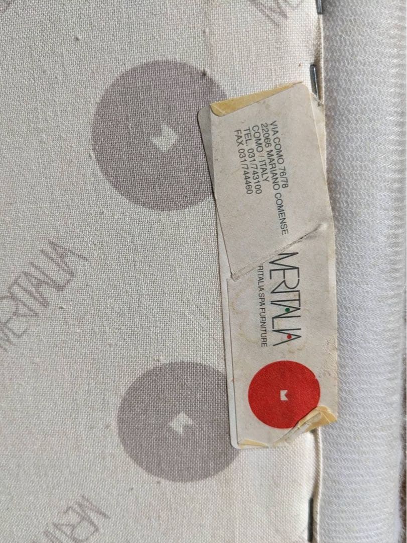 Meritalia orange ottoman オットマン　イタリア