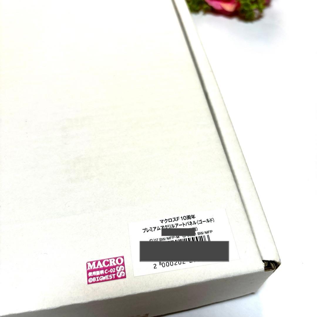 200名限定品 マクロスF 10周年記念 プレミアム アクリルアートパネル