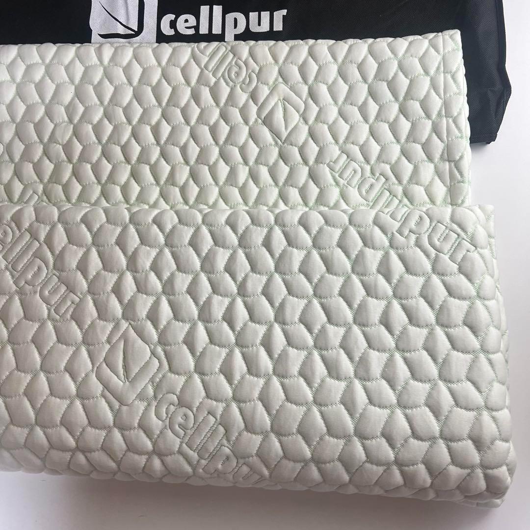 cellpur 枕 収納バッグ付き セルプール 2点セット