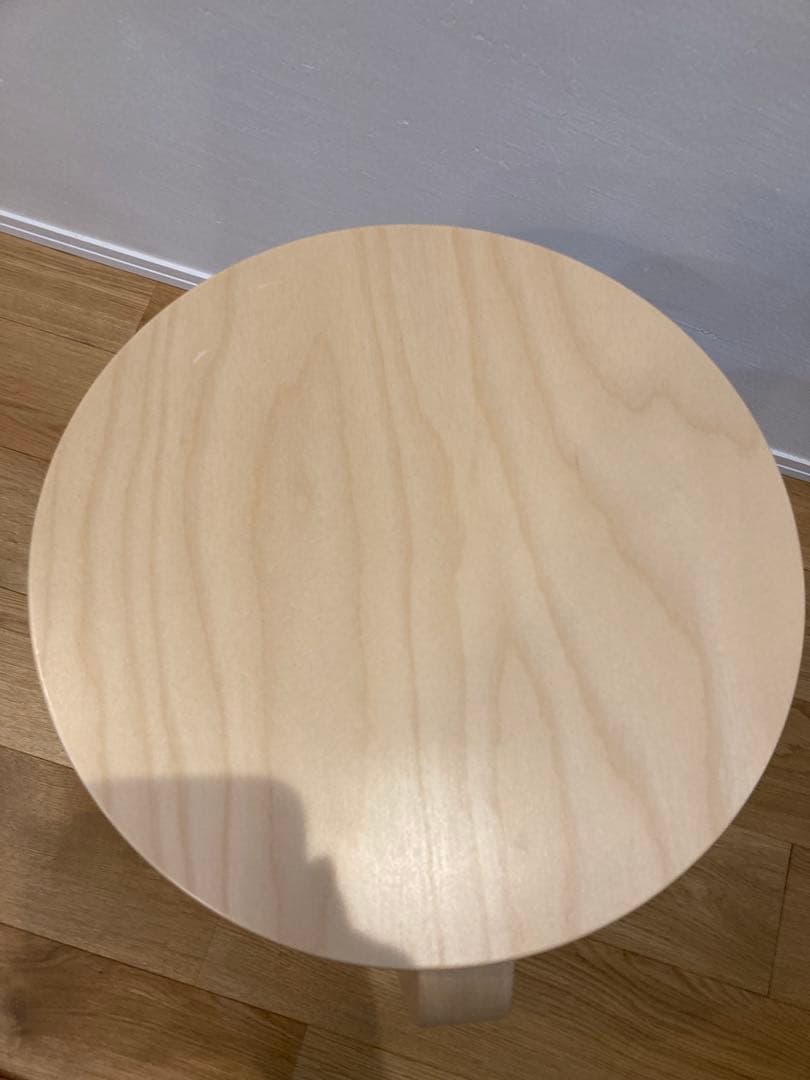 アアルト　木製円形スツール ナチュラル