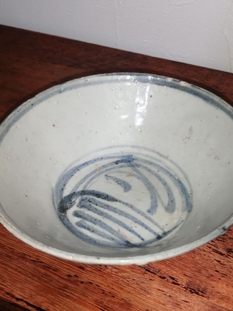 中国 元時代 元朝 泉州 徳化古窯 古染付 茶碗 - メルカリ