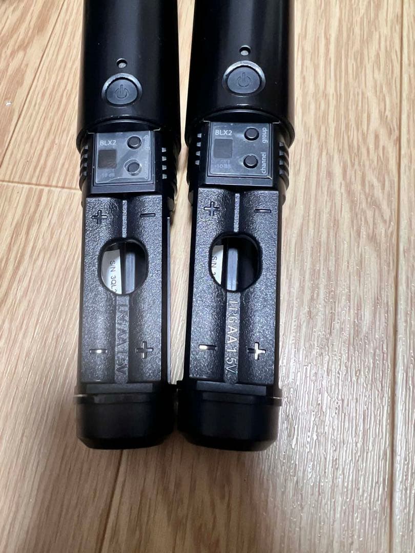 SHURE ワイヤレスマイク　BLX288/SM58(動作確認済み)