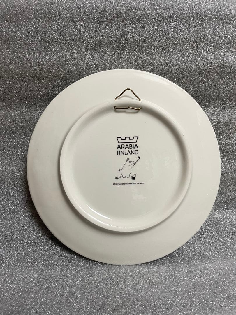 ARABIA ムーミン 19cm クリスマス プレート 1997 未使用 外箱付
