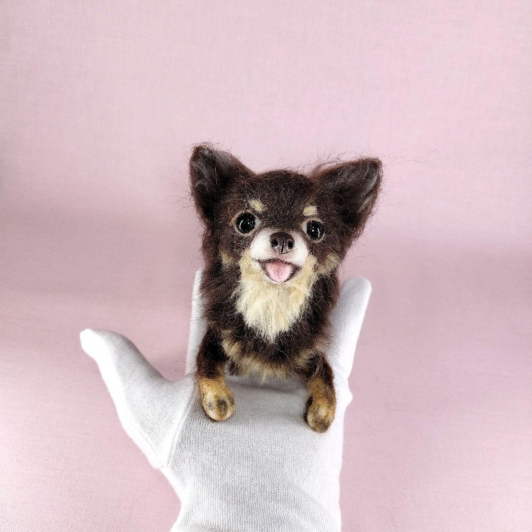 chiwa様専用☆オーダーページ チワワ 羊毛フェルト ハンドメイド 犬