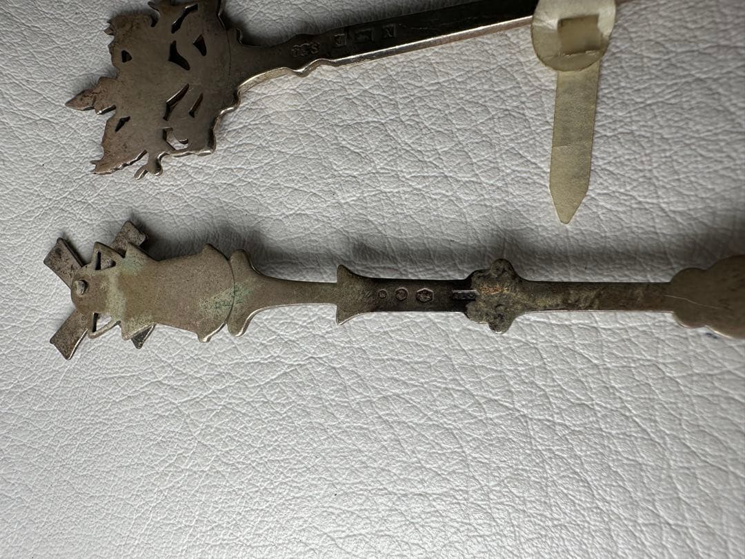 シルバー　ヴィンテージ　スプーン　silver エリザベス女王記念　風車