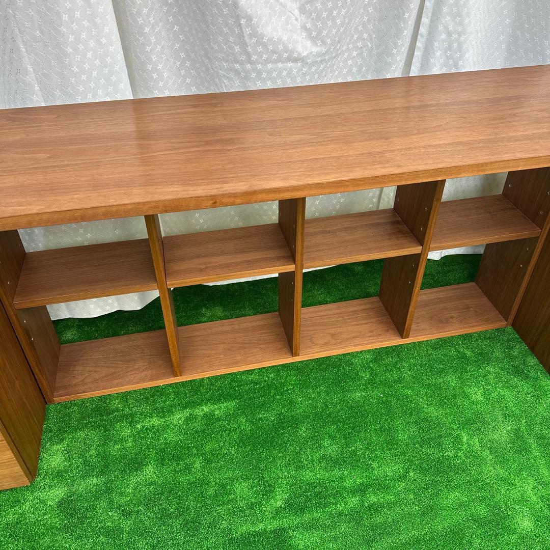 アクタス メッツォ2 200 ウォールナット 両袖机 パソコンデスク iso※