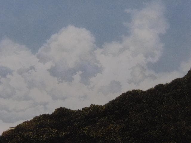 風分六抄、【岬への径】、希少な額装用画集より、新品額装付