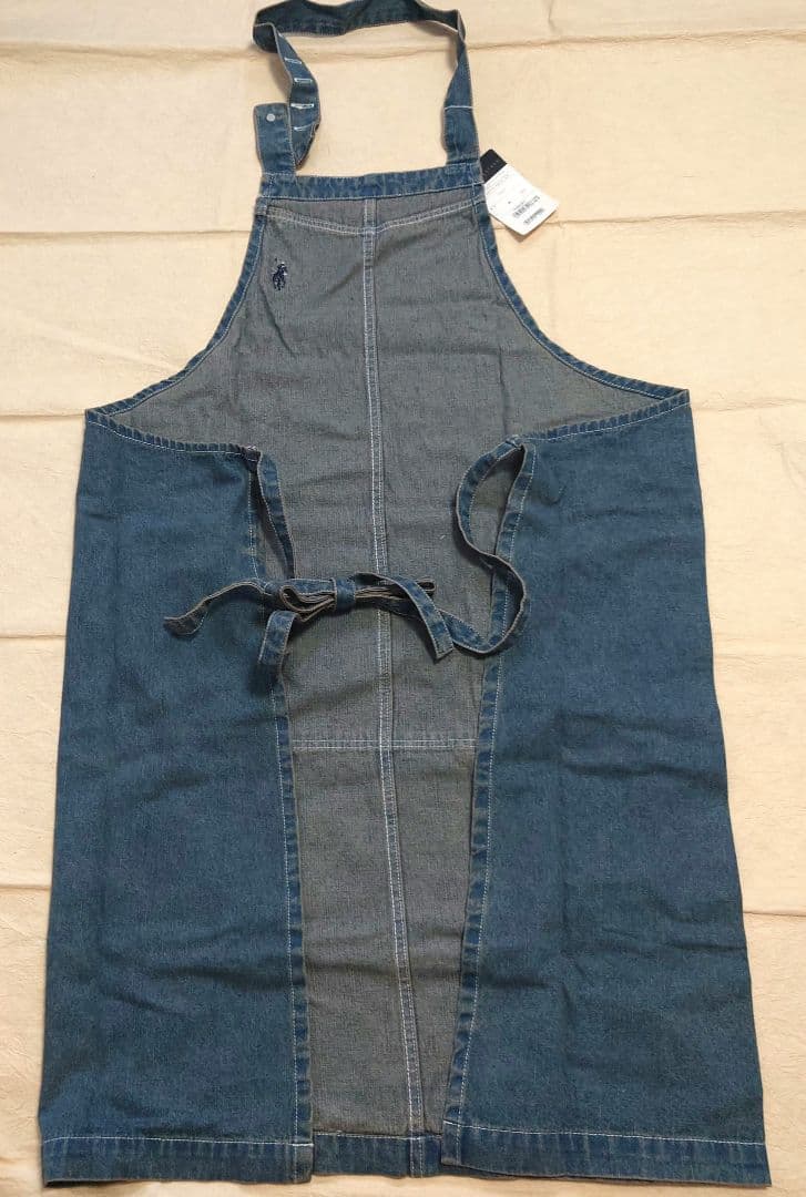 【新品】箱入りタグ付き　Ralph Lauren エプロン デニム