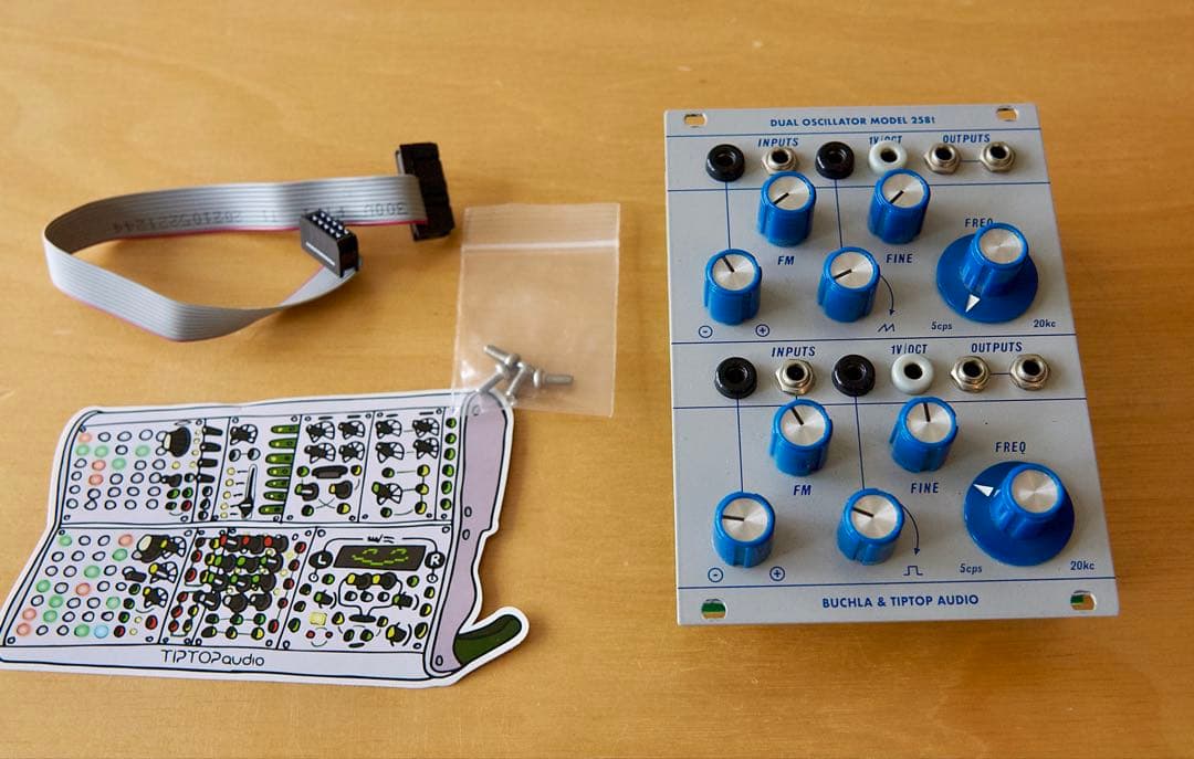 鍵盤楽器 Buchla / 258 Dual Oscillator Buchla & Tiptop Audio | Model 258t Dual Oscillator | 新品ユーロ