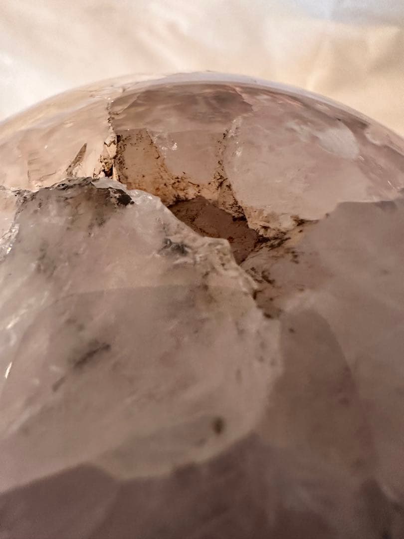 高品質　大きなサイズ　アメジスト　ピンクアメジスト　フラワーアゲート　スフィア