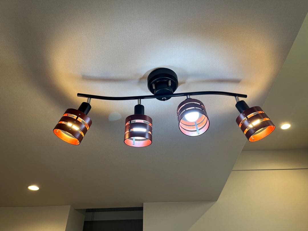 【大幅値下げ•東京メタル工業】シーリングライト（電球付き）