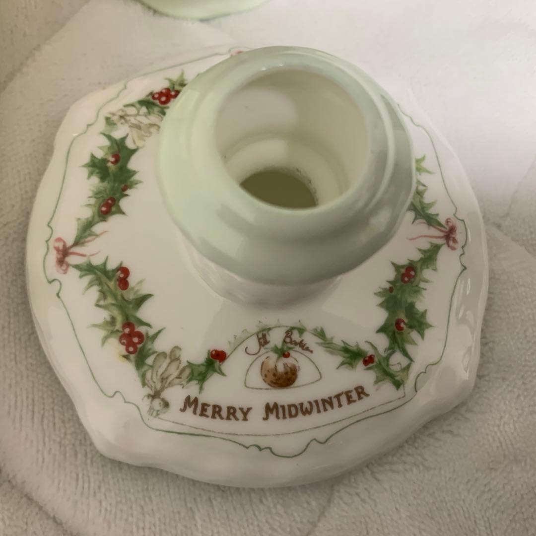 ロイヤルドルトン　メリーミッドウィンター カップ　お皿　キャンドル立て　セット