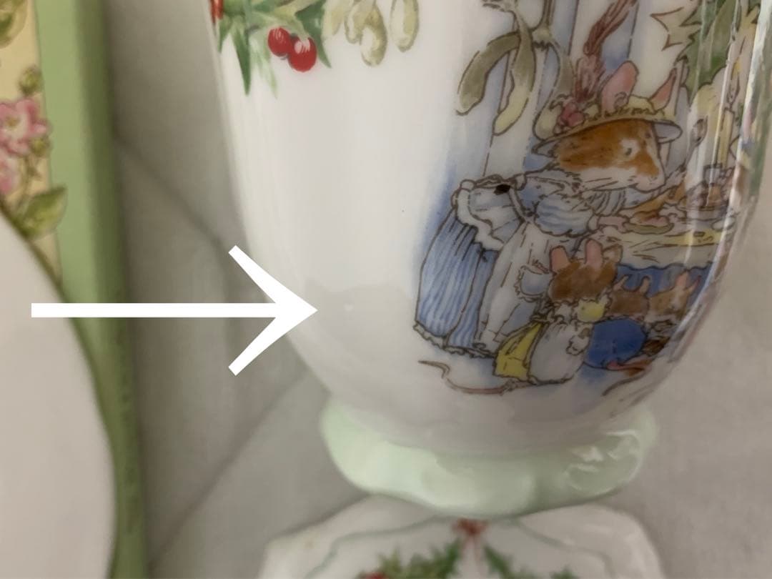 ロイヤルドルトン　メリーミッドウィンター カップ　お皿　キャンドル立て　セット