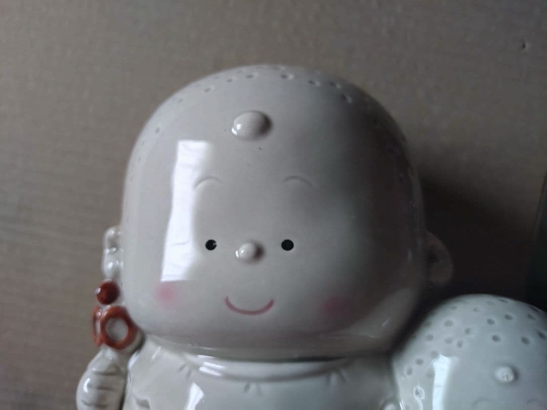 ジャンボかとり・灰皿　家内安全《お地蔵様》