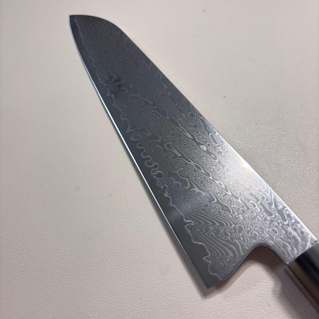 240mm 67層ダマスカスシェフナイフ 牛刀　黒檀本牛角八角柄 和包丁，