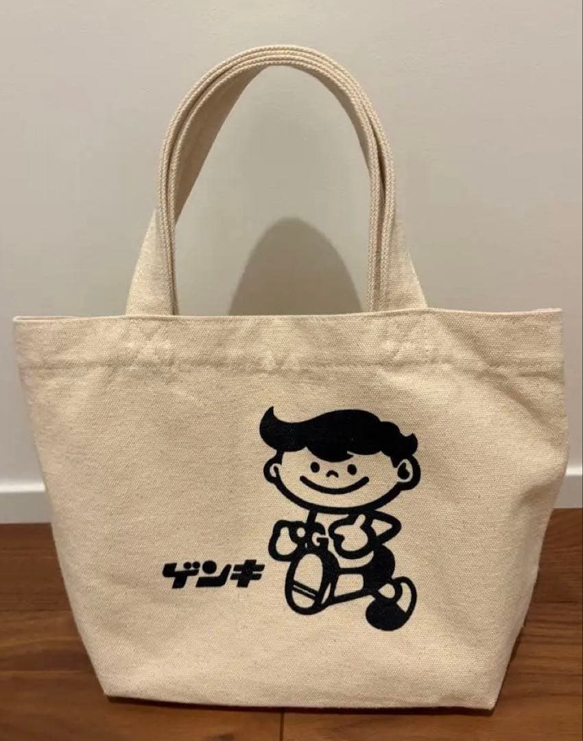 石垣島 ゲンキ乳業 ゲンキくん トートバッグ - メルカリ