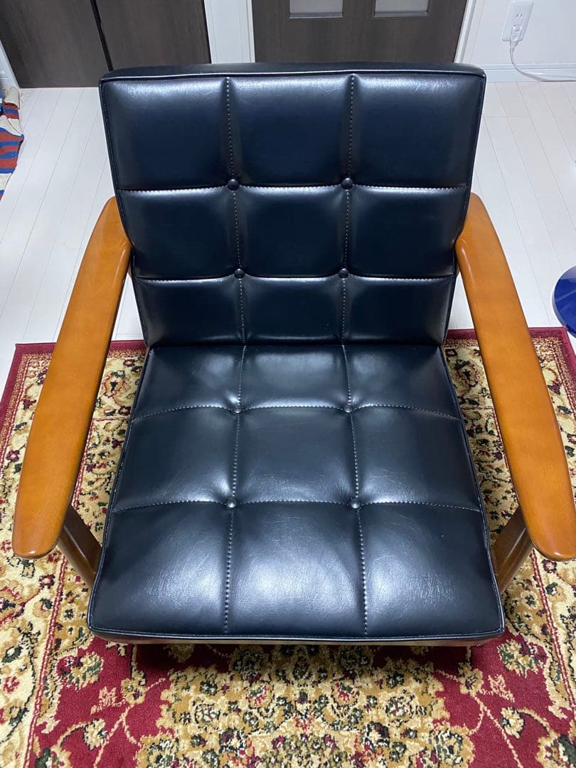 カリモク60 Kチェア 1シーター スタンダードブラック