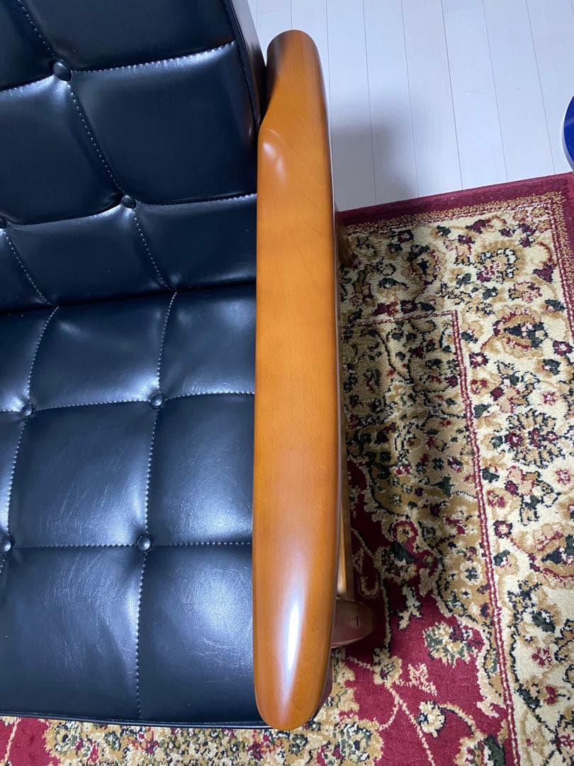 カリモク60 Kチェア 1シーター スタンダードブラック