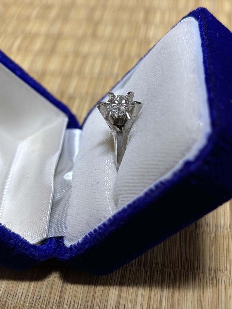 1.120ct 天然ダイヤモンド リング Pt900 鑑別書付き