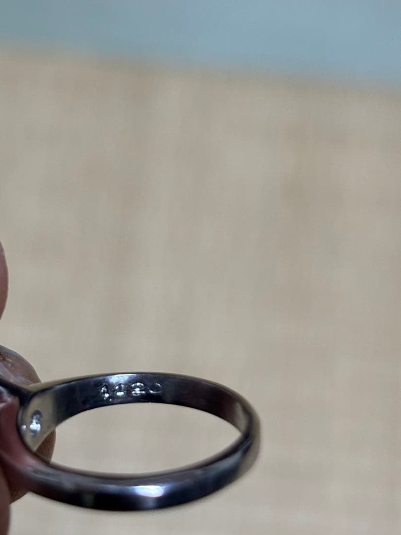 1.120ct 天然ダイヤモンド リング Pt900 鑑別書付き