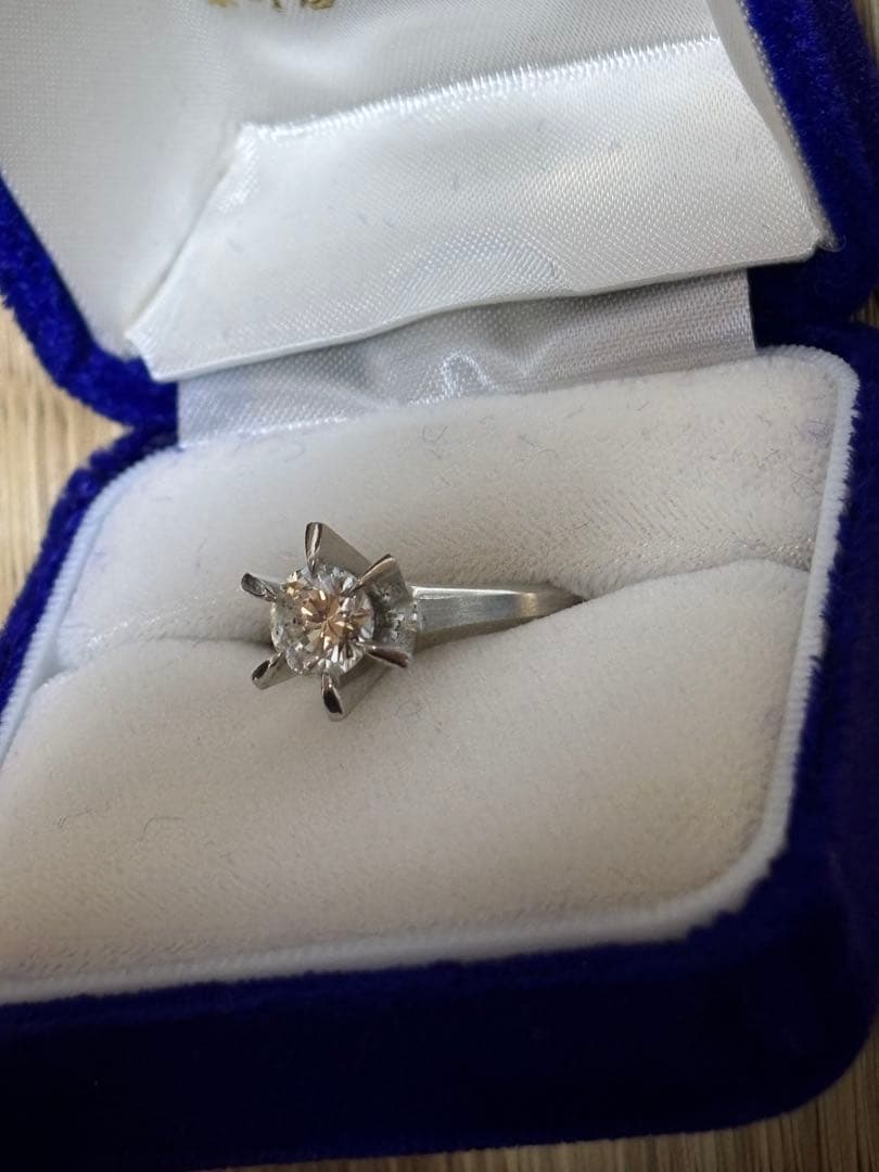 1.120ct 天然ダイヤモンド リング Pt900 鑑別書付き