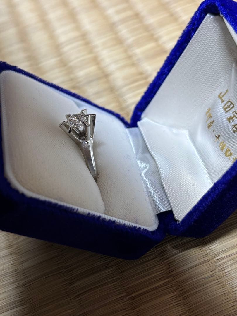 1.120ct 天然ダイヤモンド リング Pt900 鑑別書付き