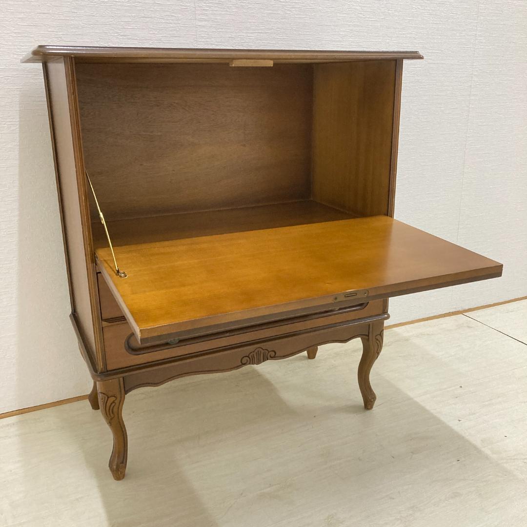 イタリア キャビネット 飾り棚 コンソール チェスト　象嵌細工