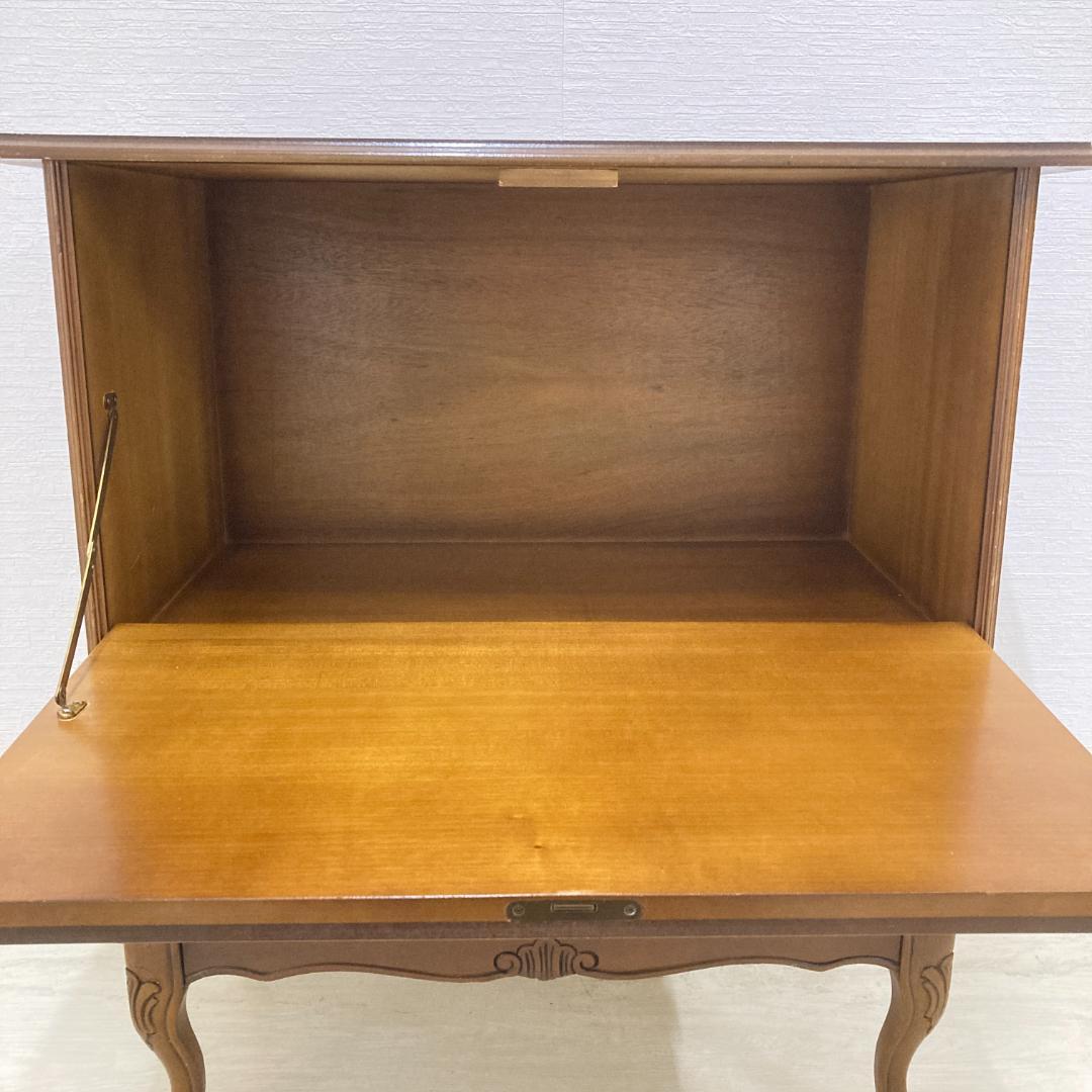 イタリア キャビネット 飾り棚 コンソール チェスト　象嵌細工