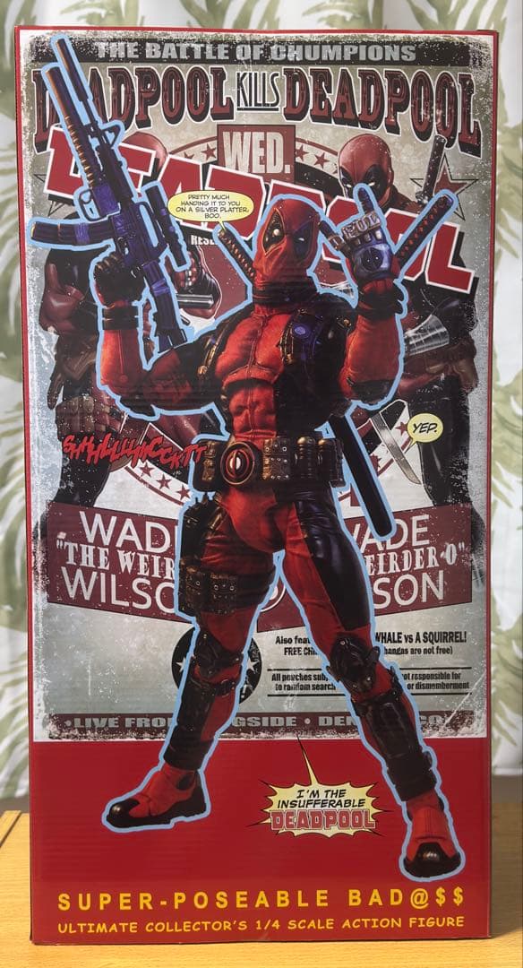NECA 1/4スケール フィギュア DEADPOOL ネカ デッドプール