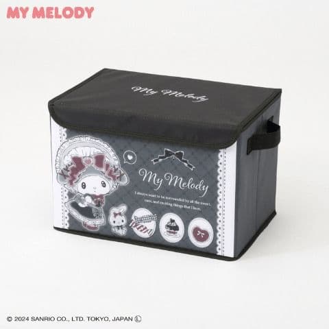 新品】マイメロディ モノトーン ふた付き収納ボックス サンリオ