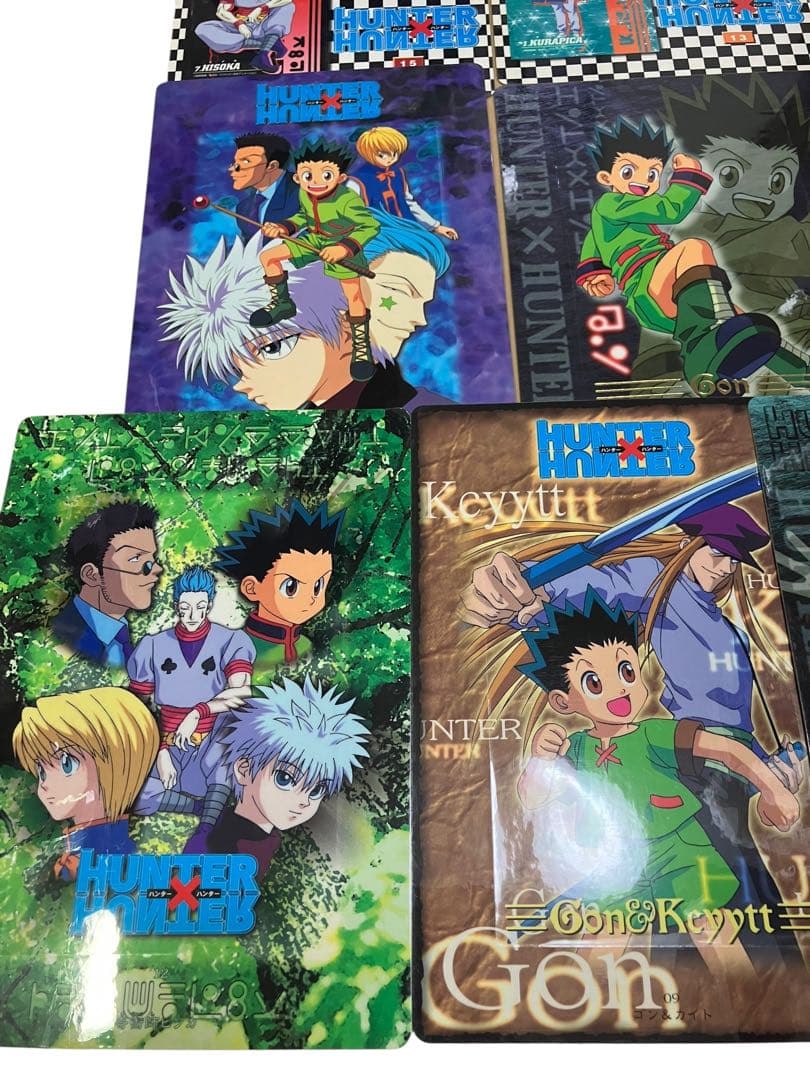 HUNTER×HUNTER ジャンボカードダス ポストカード 10枚セット レア