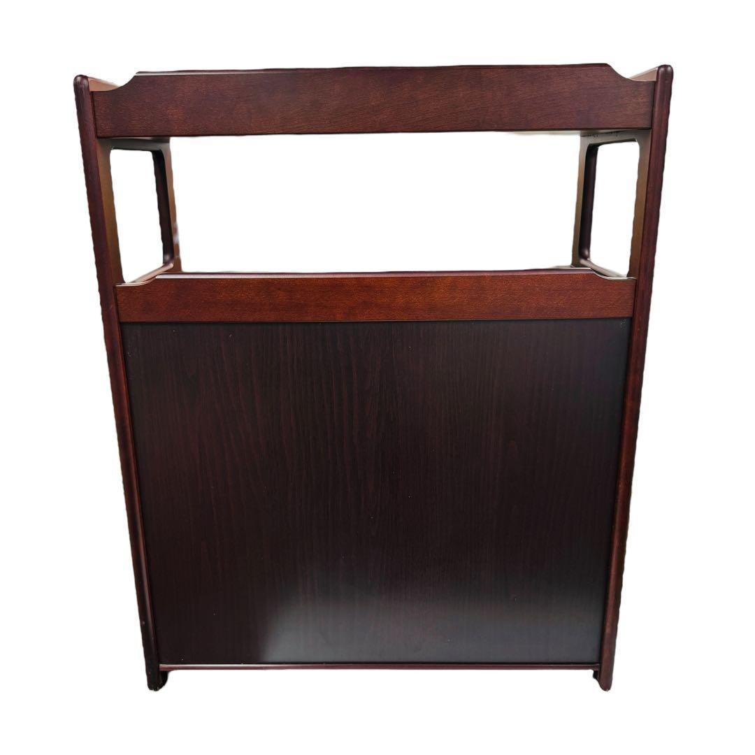 Karimoku カリモク 電話台 FAX台 オールドカリモク 昭和レトロ