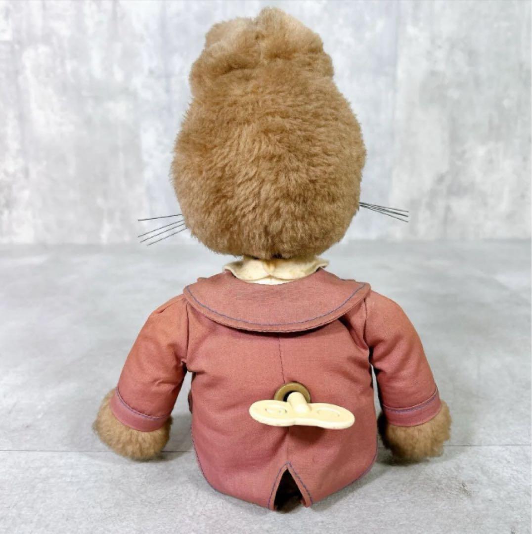 X953 Sankyo doll オルゴール うさぎ 人形 首が動く レトロ